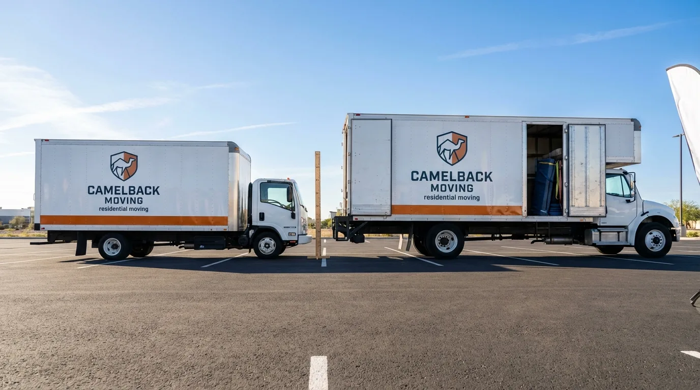 Moving truck size capacity guide in Jamaica